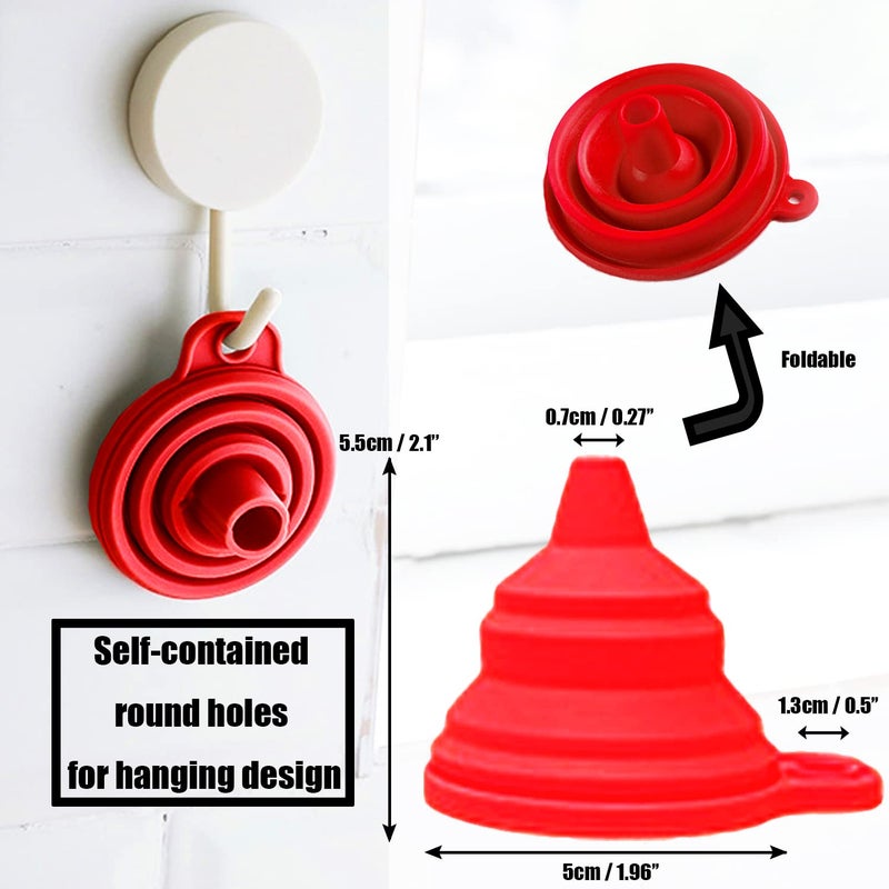 CNYMANY 7 pcs Canning Kit  CNYMANY 2 Canning Bubble Popper Remover  1 Canning Magnetic Lid Lifter  1 Mini Silicone Funnel  3 Silicone Mini Spatula for Jar Cosmetic Bottle  for Kitchen Baking Cooking Mixing - Image 4
